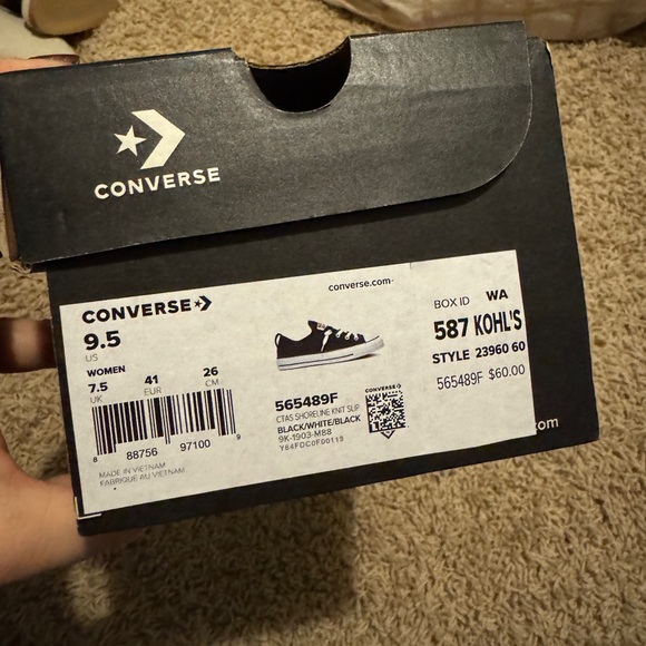 Black Converse NIB - Picture 5 of 5